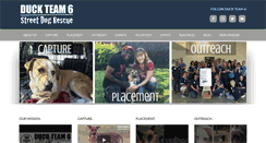Desktop Screenshot of duckteam6.org
